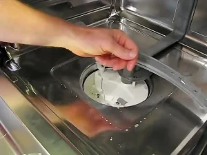 گرم نشدن آب ظرفشویی بوش